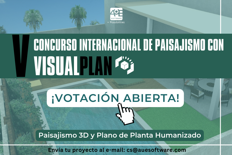 Concurso Internacional de  VisualPLAN: Comienza la segunda etapa con la votación popular del jurado