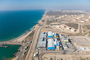 Desalinizadora de Ashkelon. La más grande del mundo