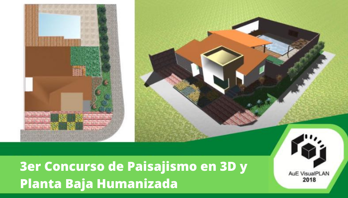 3er Concurso Internacional de Paisajismo 3D y Plano Humanizado con VisualPLAN