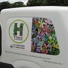 Logomarca de H Plant Paisajismo