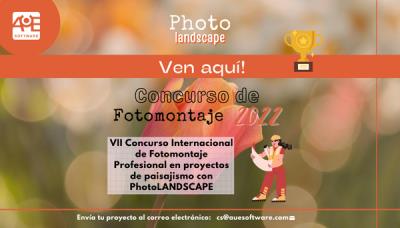 VII Concurso de fotomontaje para paisajismo con PhotoLANDSCAPE