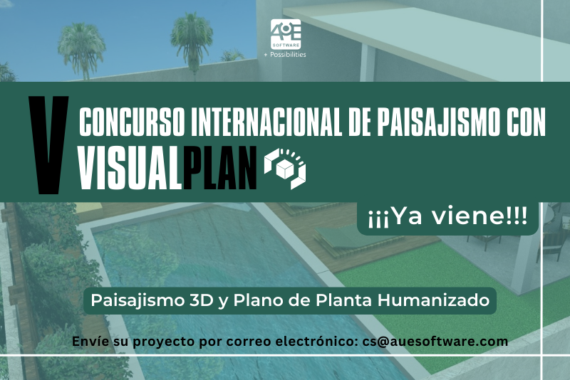 5º Concurso Internacional de Paisajismo en Planta 3D y Humanizada con VisualPLAN