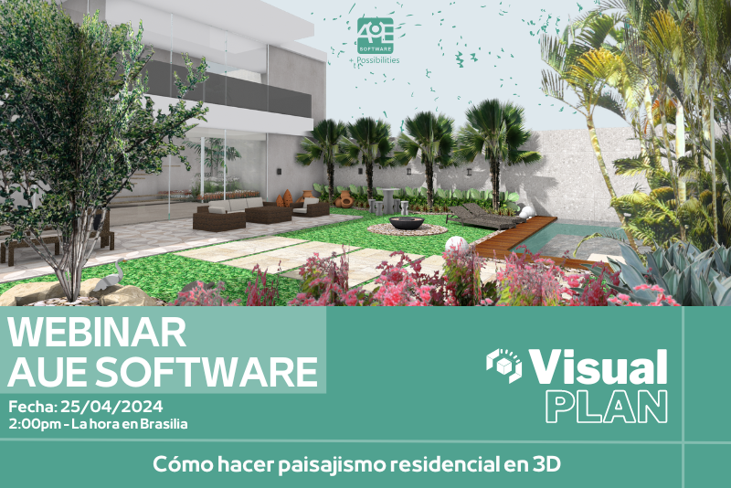  Webinar de diseño de paisajismo 3D de VisualPLAN