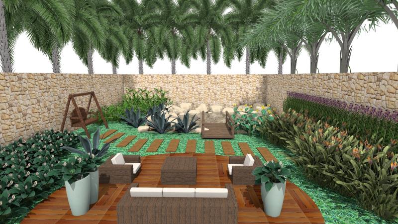 Transforme sus proyectos con la colección de modelos 3D de palmeras y herbáceas de AuE