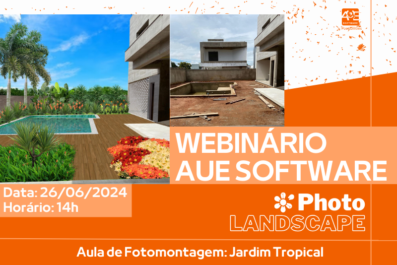 AuE Software Webinars: PhotoLANDSCAPE - Lección de montaje fotográfico: Jardín tropical