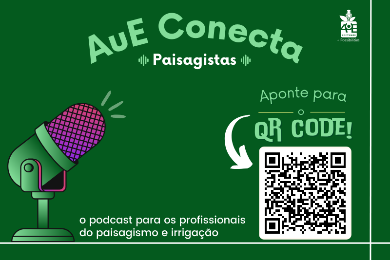  AuE Conecta Paisagistas & Irrigantes, Código QR