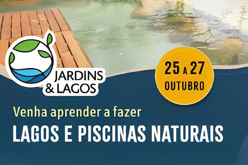 Curso de Lagos Ornamentales y Piscinas Naturales en Holambra