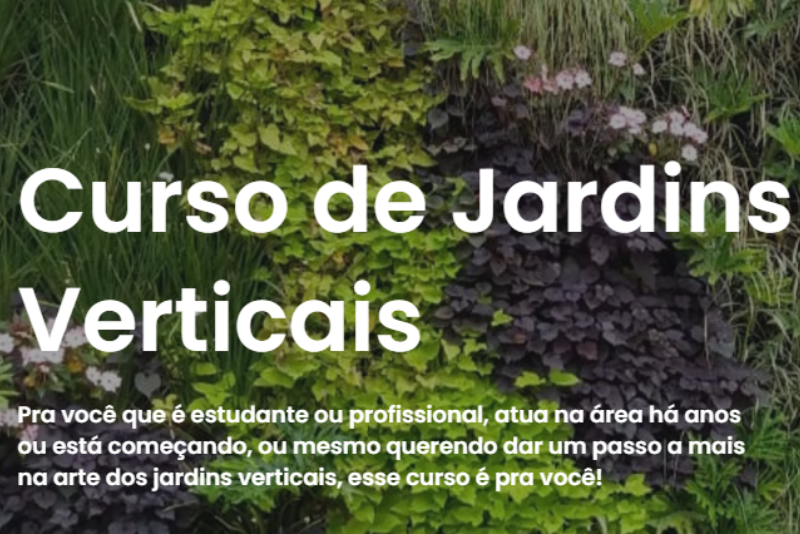 Curso de jardines verticales para transformar sus espacios