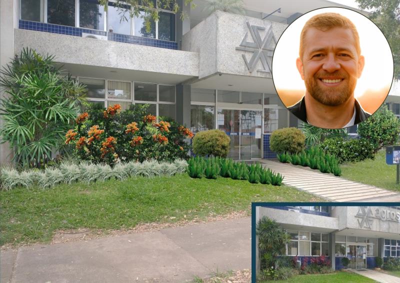 El profesor Dr. Affonso Henrique Lima Zuin y el proyecto estudiantil que nos presentó durante la entrevista El profesor Dr. Affonso Henrique Lima Zuin y el proyecto estudiantil que nos presentó durante la entrevista