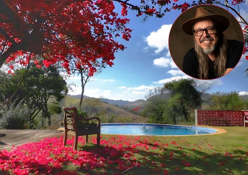 André Luis Cenak y el proyecto que el paisajista nos presentó durante la entrevista André Luis Cenak y el proyecto que el paisajista nos presentó durante la entrevista