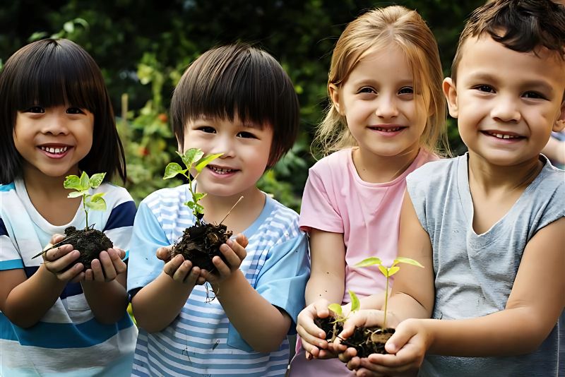  Los hábitos de conservación deben empezar en la infancia