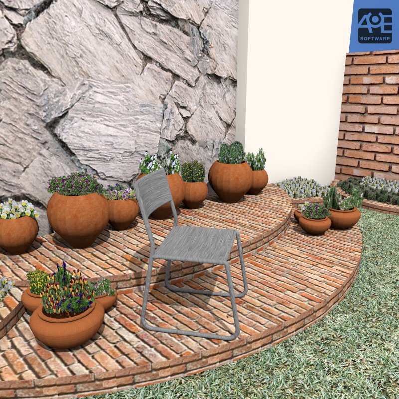  Imagen renderizada en VisualPLAN.