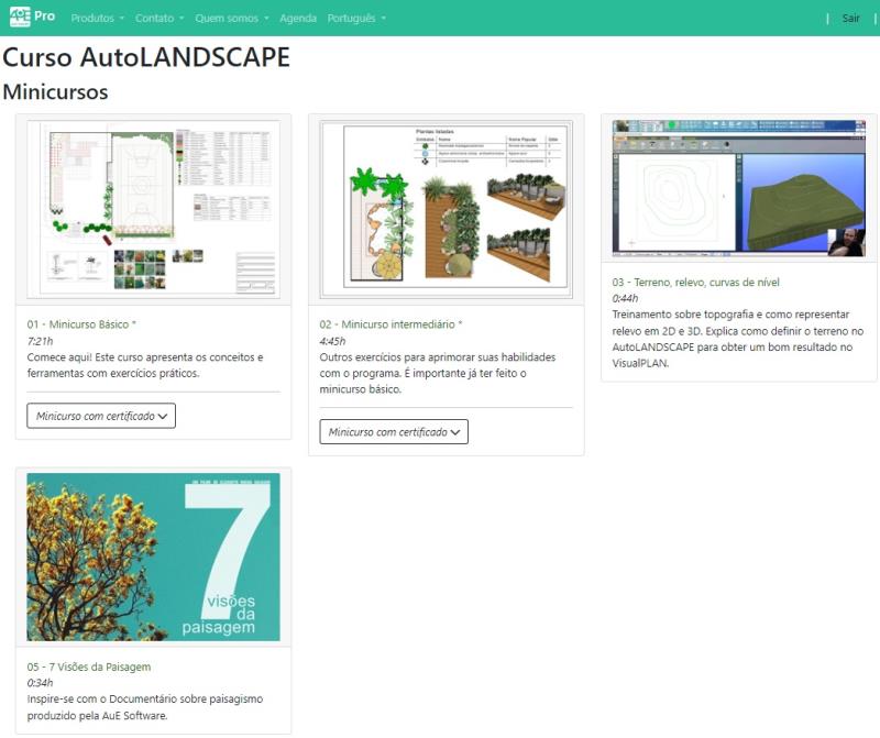 Dashboard curso VisualPLAN