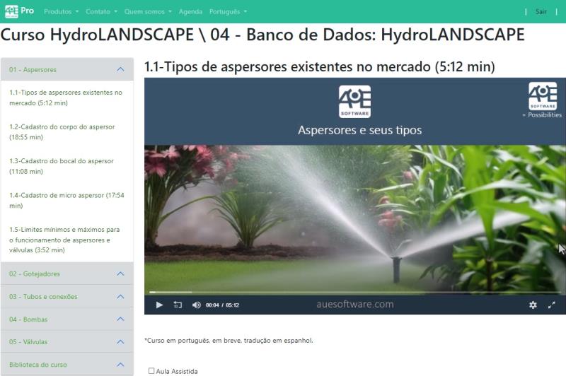 Curso 04 - Base de datos: HydroLANDSCAPE