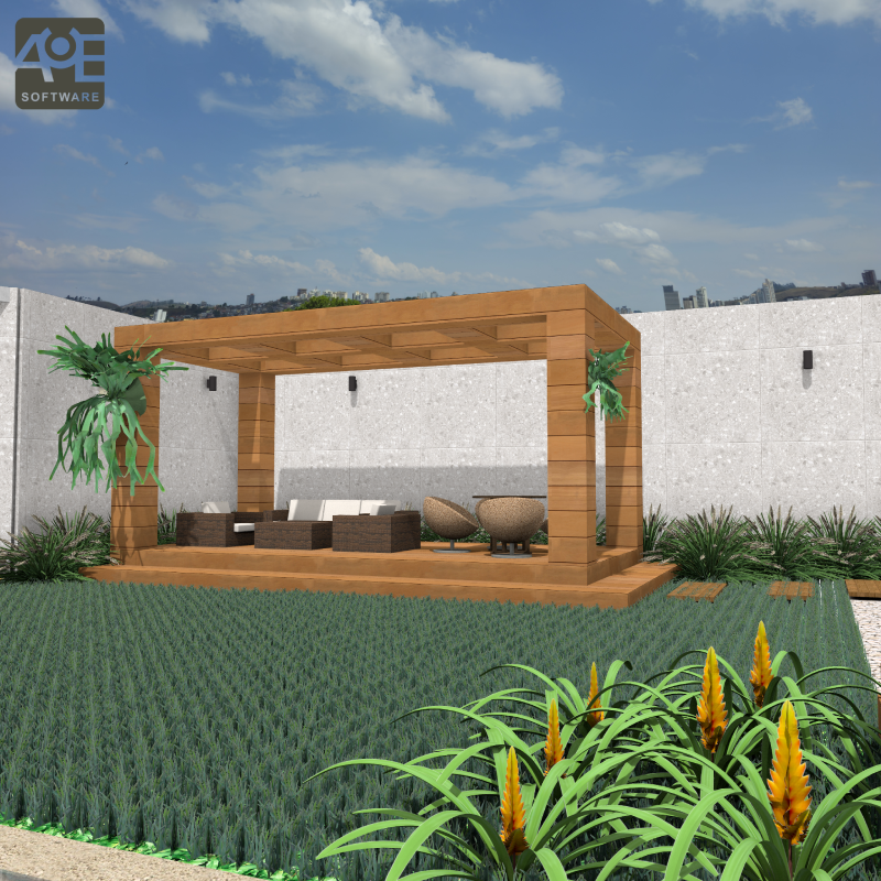 Imagen renderizada en VisualPLAN.