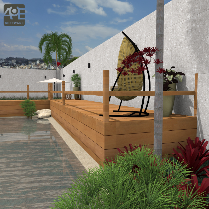 Imagen renderizada en VisualPLAN.