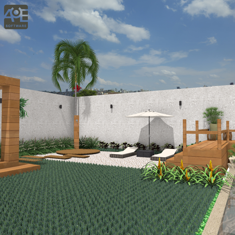 Imagen renderizada en VisualPLAN.