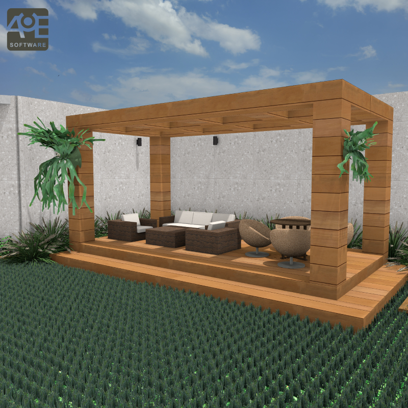 Imagen renderizada en VisualPLAN.