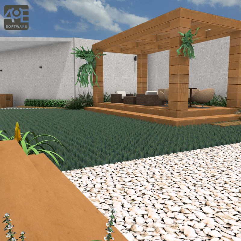 Imagen renderizada en VisualPLAN.
