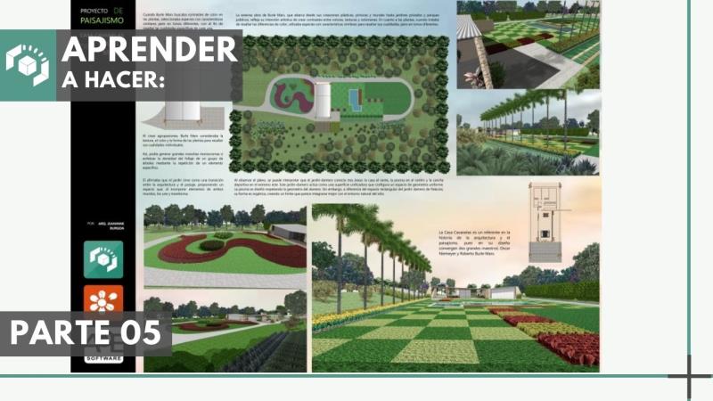 Webinario parte 5: Aprenda a crear el diseño 3D de Casa Cavanelas en el Jardín Burle Marx