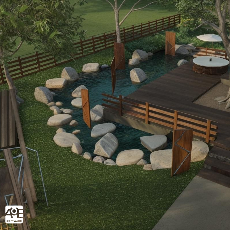 Imagen renderizada en VisualPLAN. La imagen ha sido tratada con la actualización BETA del potenciador AuE Expert