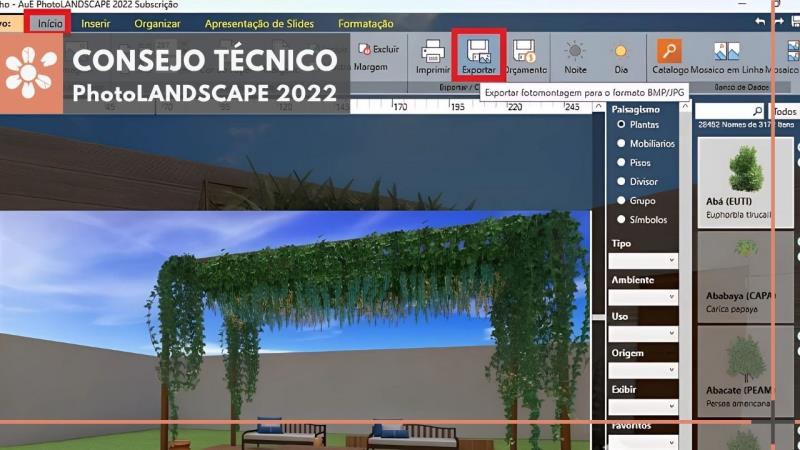 PhotoLANDSCAPE 2022: Cómo exportar tu fotomontaje en PDF o PNG