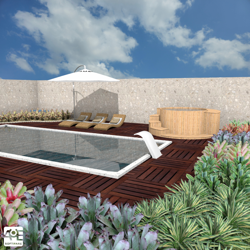 Proyecto utilizando algunas de las nuevas plantas en el software VisualPLAN