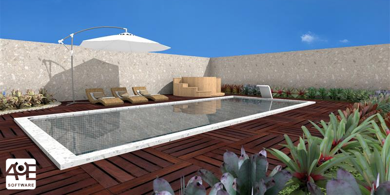 Proyecto utilizando algunas de las nuevas plantas en el software VisualPLAN