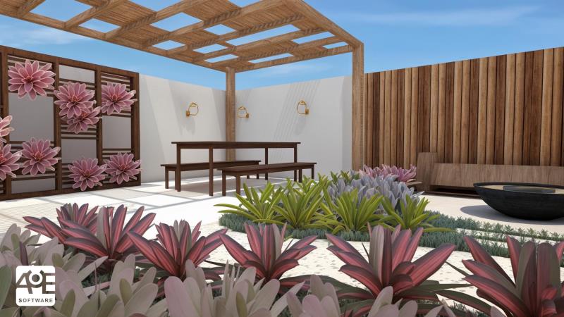 Proyecto realizado con el software VisualPLAN. La imagen ha sido tratada con la actualización BETA del potenciador AuE Expert..