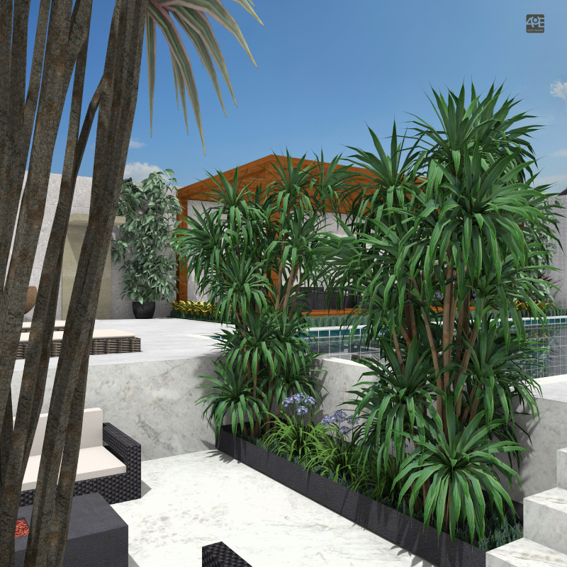 Imagen renderizada en VisualPLAN.
