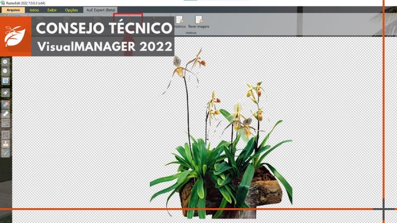 VisualMANAGER 2022: Cómo recortar plantas mediante IA