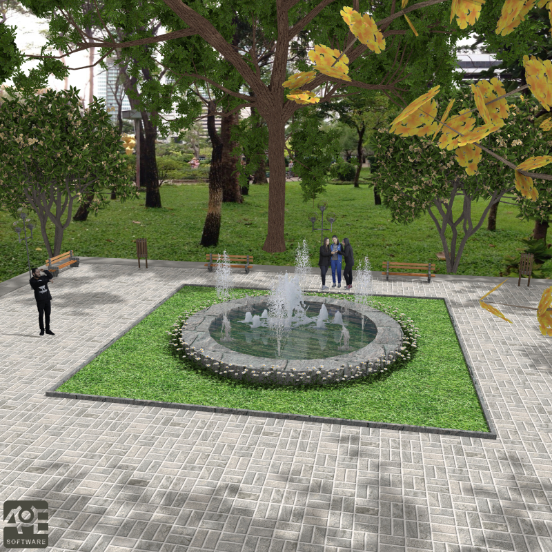 Imagem renderizada no VisualPLAN