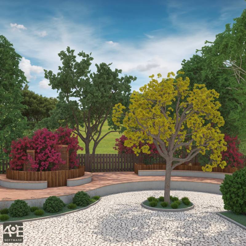 Imagen renderizada en VisualPLAN. La imagen ha sido procesada con la actualización BETA del mejorador AuE Expert.