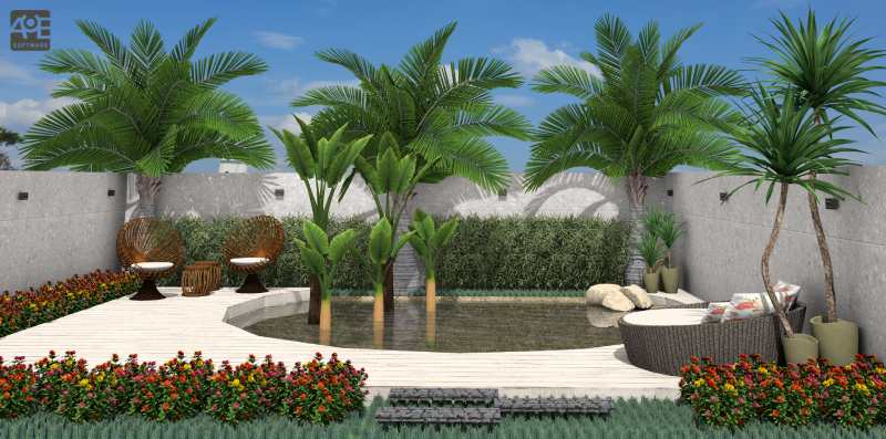 Imagen renderizada en VisualPLAN.