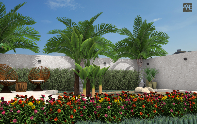Imagen renderizada en VisualPLAN.