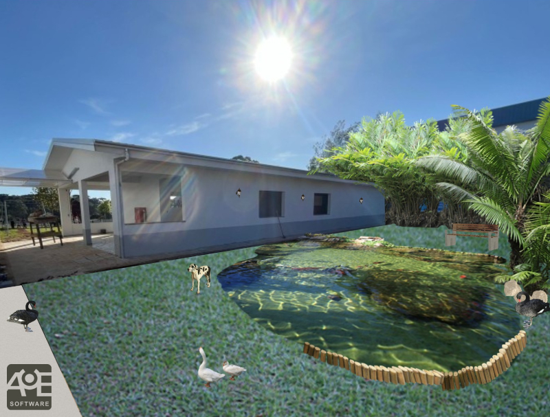 Proyecto realizado con el software PhotoLANDSCAPE