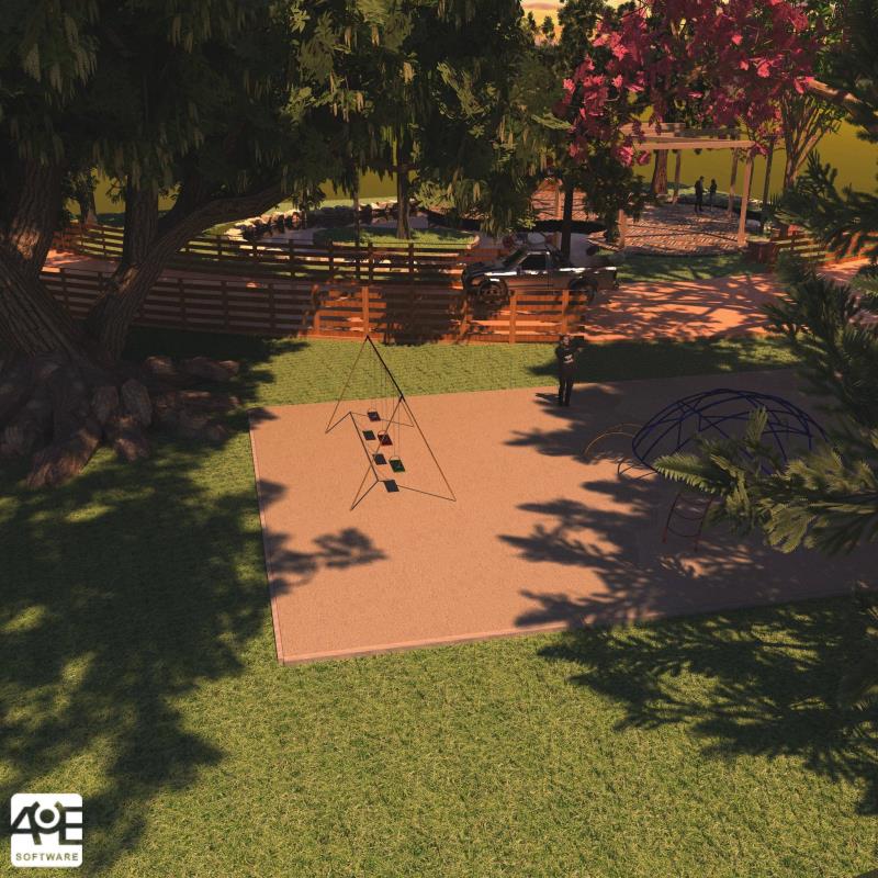 Imagen renderizada en VisualPLAN. La imagen se generó con la actualización BETA del renderizador LuxCore.