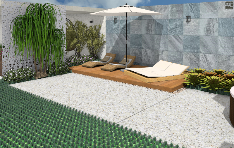 Imagen renderizada en VisualPLAN.