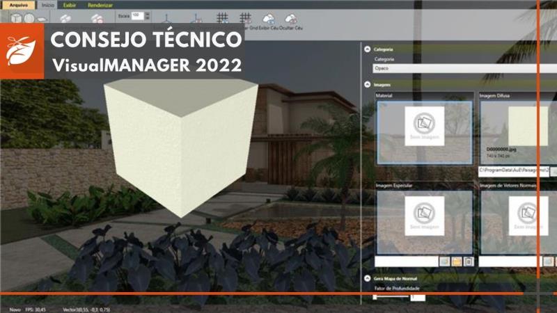 Visual Manager 2022: Cómo crear un material con Material Edit (para un divisor)