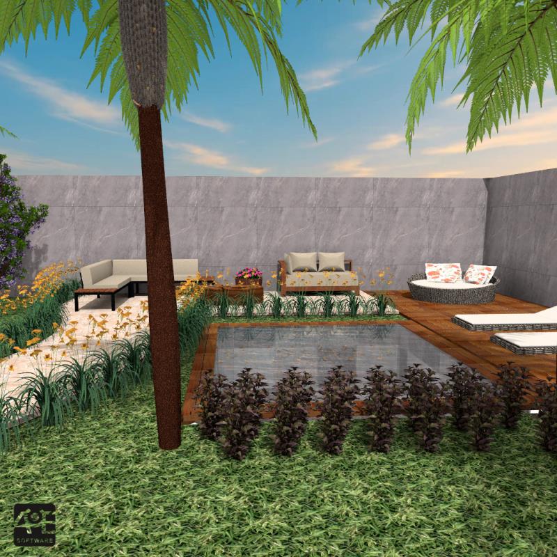 Imagen renderizada en VisualPLAN.