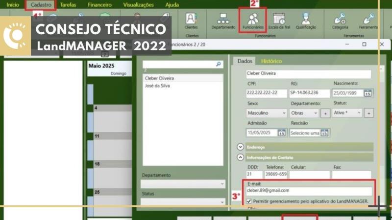 LandManager 2022: Sitio web para la gestión de tareas