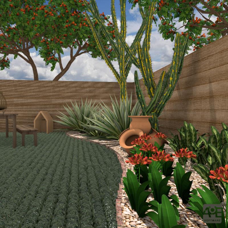 Imagem renderizada no VisualPLAN. Imagem renderizada no VisualPLAN.