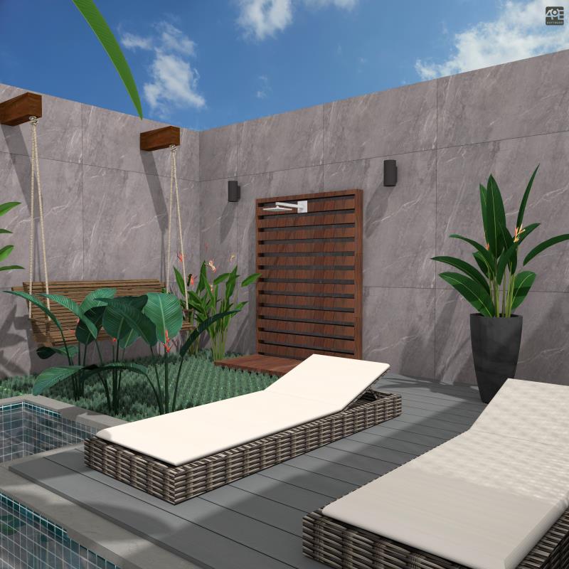 Imagen renderizada en VisualPLAN.