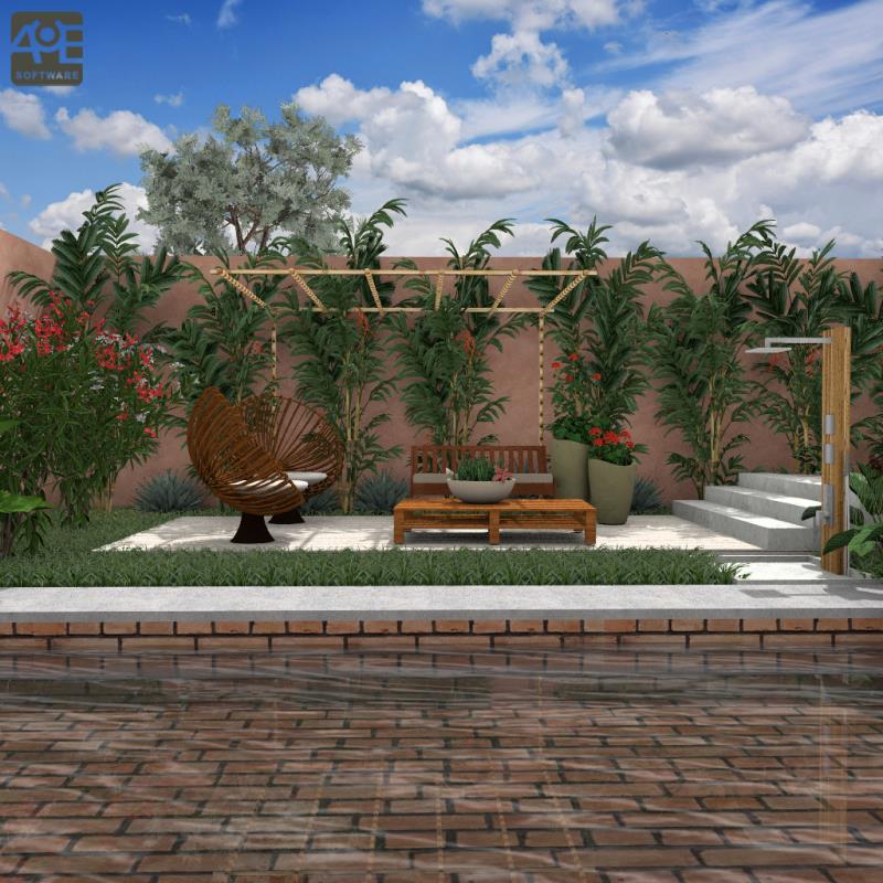 Imagen renderizada en VisualPLAN.