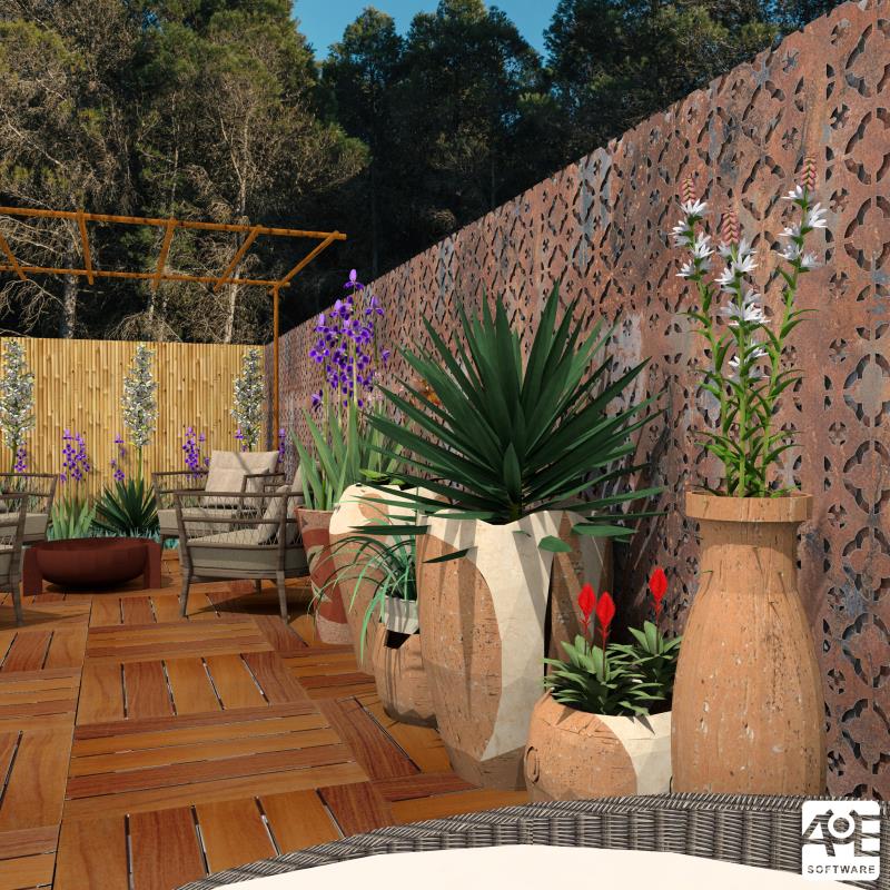 Imagen renderizada en VisualPLAN.