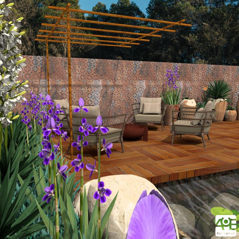 Imagen renderizada en VisualPLAN.