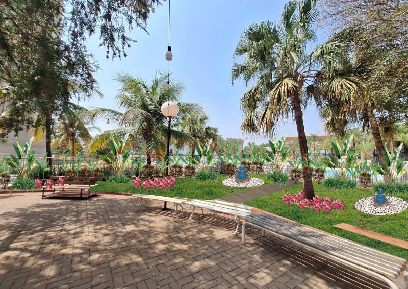 Proyecto diseñado por la arquitecta paisajista Luana Oliveira. Imágenes proporcionadas por la fotógrafa y el diseñador del proyecto.