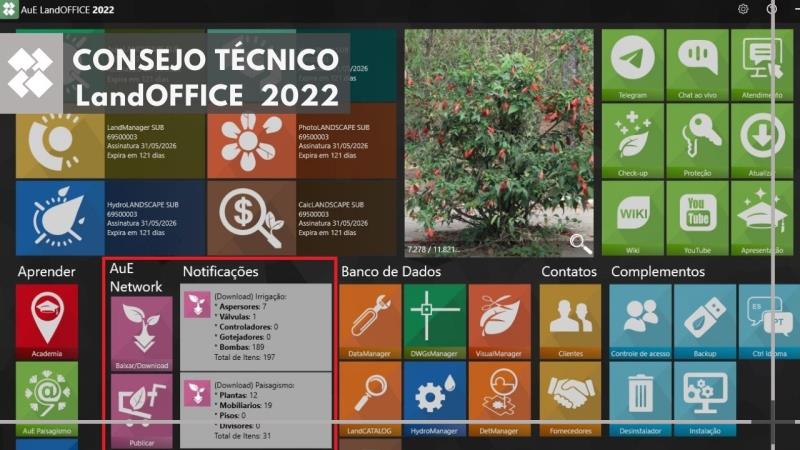 LandOFFICE 2022: Cómo descargar y mantener colecciones actualizadas
