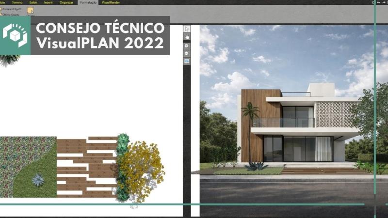 VisualPLAN 2022: Diseño paisajístico a partir de un render
