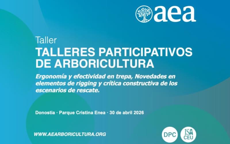 La arboricultura en primer plano: talleres prácticos reúnen a expertos internacionales en Donostia.